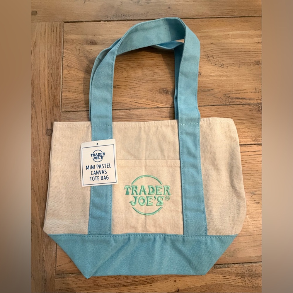 Trader Joes Pastel Mini Tote Bag
Set of 4 - Picture 2 of 5